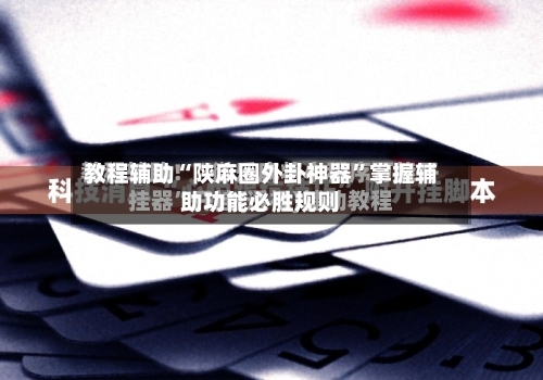 教程辅助“陕麻圈外卦神器”掌握辅助功能必胜规则-第1张图片