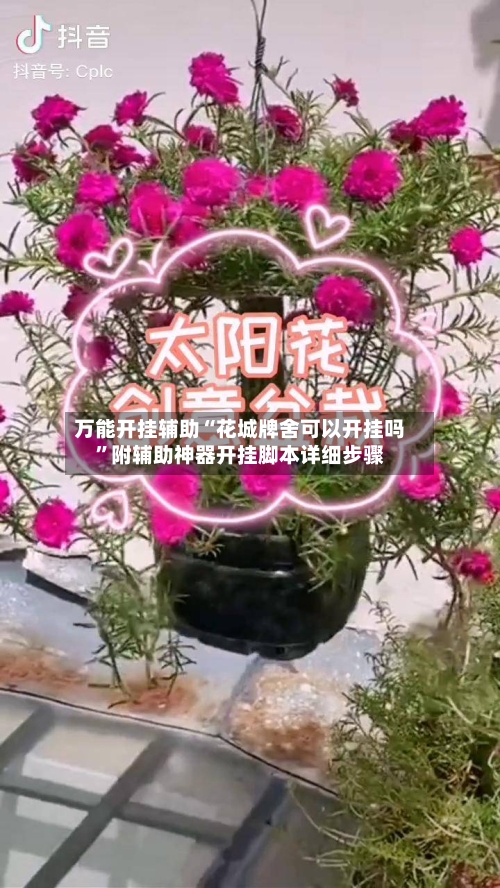 万能开挂辅助“花城牌舍可以开挂吗”附辅助神器开挂脚本详细步骤-第1张图片