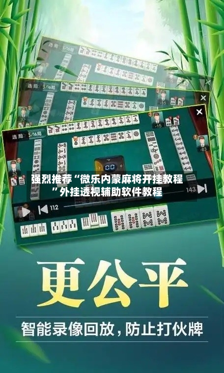强烈推荐“微乐内蒙麻将开挂教程”外挂透视辅助软件教程-第3张图片