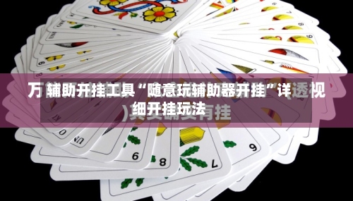 辅助开挂工具“随意玩辅助器开挂”详细开挂玩法-第3张图片