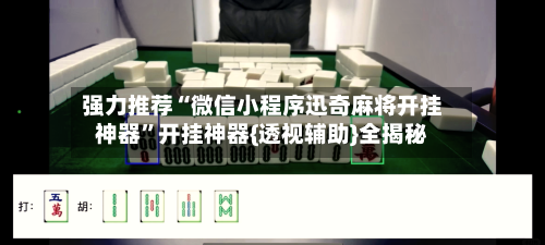 强力推荐“微信小程序迅奇麻将开挂神器	”开挂神器{透视辅助}全揭秘-第2张图片