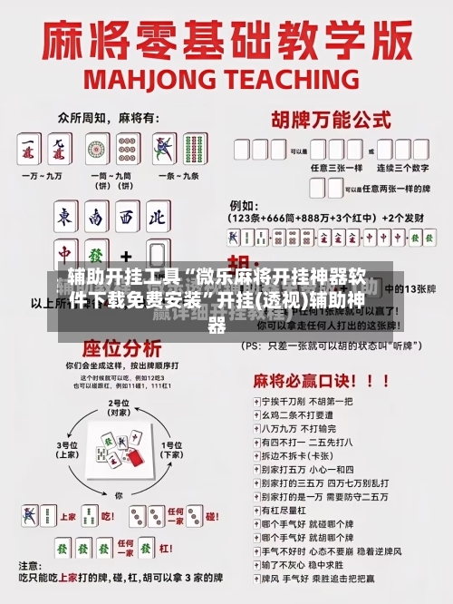 辅助开挂工具“微乐麻将开挂神器软件下载免费安装”开挂(透视)辅助神器-第1张图片
