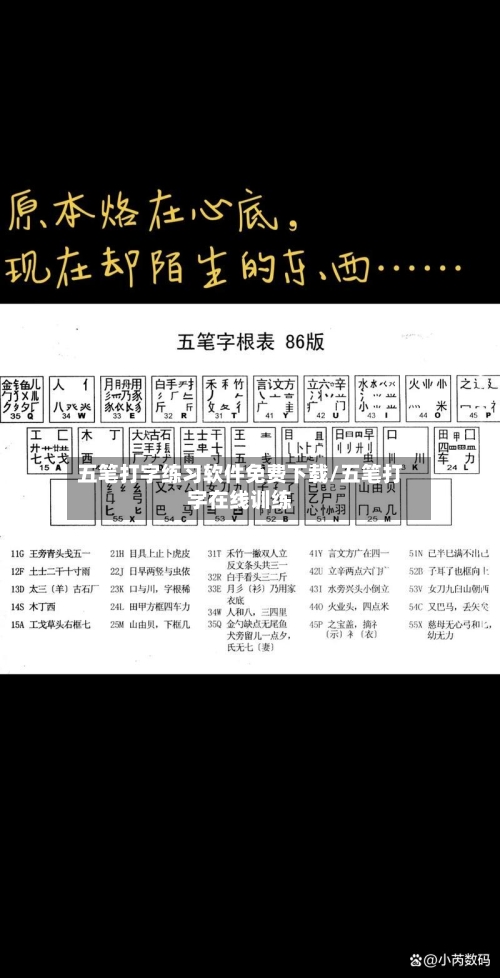 五笔打字练习软件免费下载/五笔打字在线训练-第2张图片