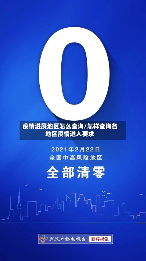 疫情进展地区怎么查询/怎样查询各地区疫情进入要求-第1张图片