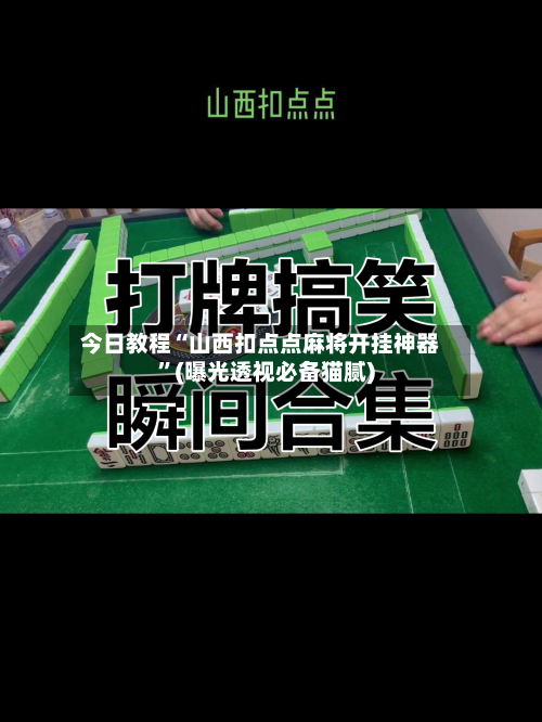 今日教程“山西扣点点麻将开挂神器”(曝光透视必备猫腻)-第1张图片