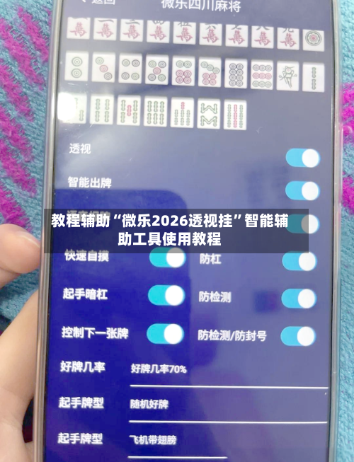 教程辅助“微乐2026透视挂	”智能辅助工具使用教程-第2张图片