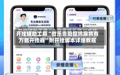开挂辅助工具“微乐贵阳捉鸡麻将有万能开挂器	”附开挂脚本详细教程-第1张图片