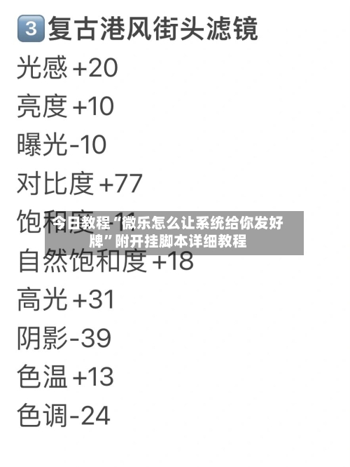 今日教程“微乐怎么让系统给你发好牌	”附开挂脚本详细教程-第3张图片