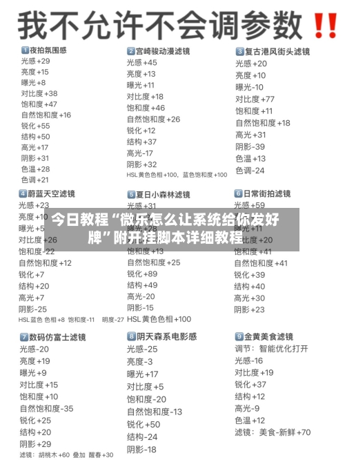 今日教程“微乐怎么让系统给你发好牌”附开挂脚本详细教程-第1张图片