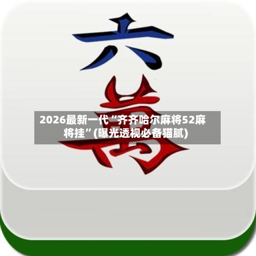 2026最新一代“齐齐哈尔麻将52麻将挂	”(曝光透视必备猫腻)-第1张图片