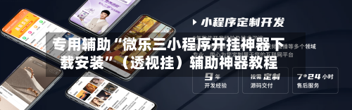 专用辅助“微乐三小程序开挂神器下载安装	”（透视挂）辅助神器教程-第2张图片