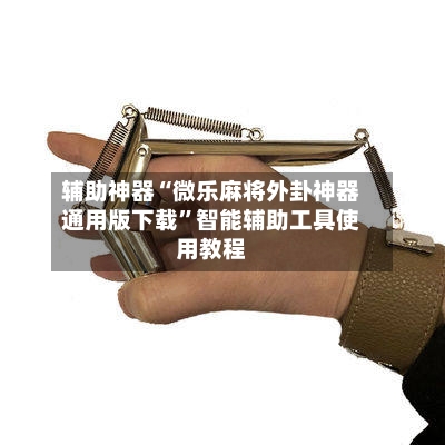 辅助神器“微乐麻将外卦神器通用版下载”智能辅助工具使用教程-第2张图片