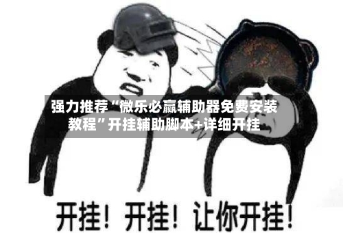 强力推荐“微乐必赢辅助器免费安装教程”开挂辅助脚本+详细开挂-第3张图片