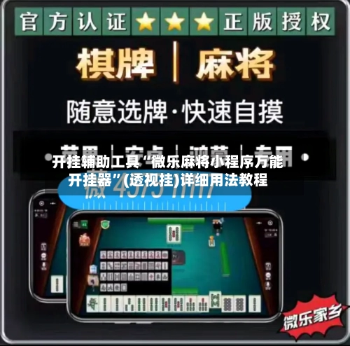 开挂辅助工具“微乐麻将小程序万能开挂器”(透视挂)详细用法教程-第2张图片