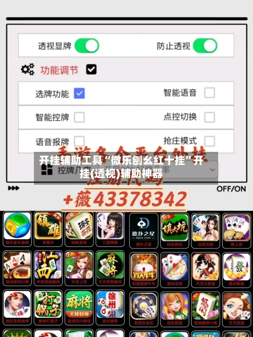 开挂辅助工具“微乐刨幺红十挂	”开挂(透视)辅助神器-第1张图片