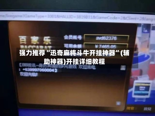 强力推荐“迅奇麻将斗牛开挂神器”(辅助神器)开挂详细教程-第2张图片