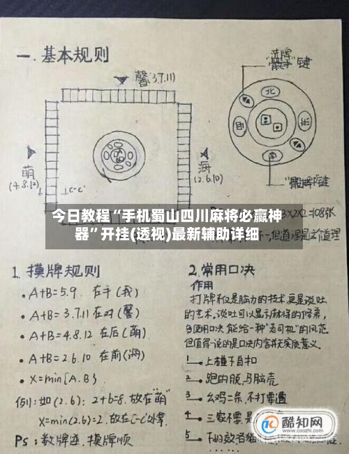今日教程“手机蜀山四川麻将必赢神器”开挂(透视)最新辅助详细-第1张图片