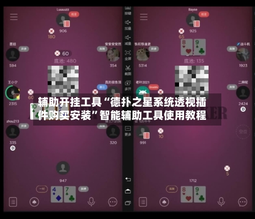 辅助开挂工具“德扑之星系统透视插件购买安装”智能辅助工具使用教程-第3张图片