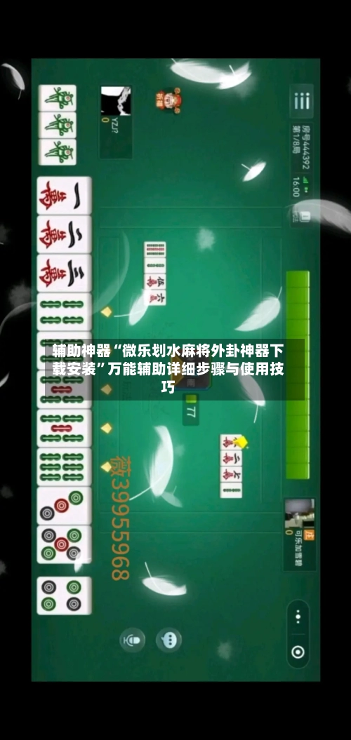 辅助神器“微乐划水麻将外卦神器下载安装	”万能辅助详细步骤与使用技巧-第2张图片