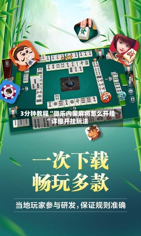 3分钟教程“微乐内蒙麻将怎么开挂”详细开挂玩法-第2张图片