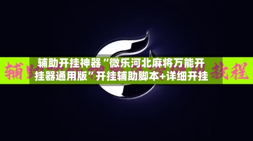 辅助开挂神器“微乐河北麻将万能开挂器通用版”开挂辅助脚本+详细开挂-第2张图片