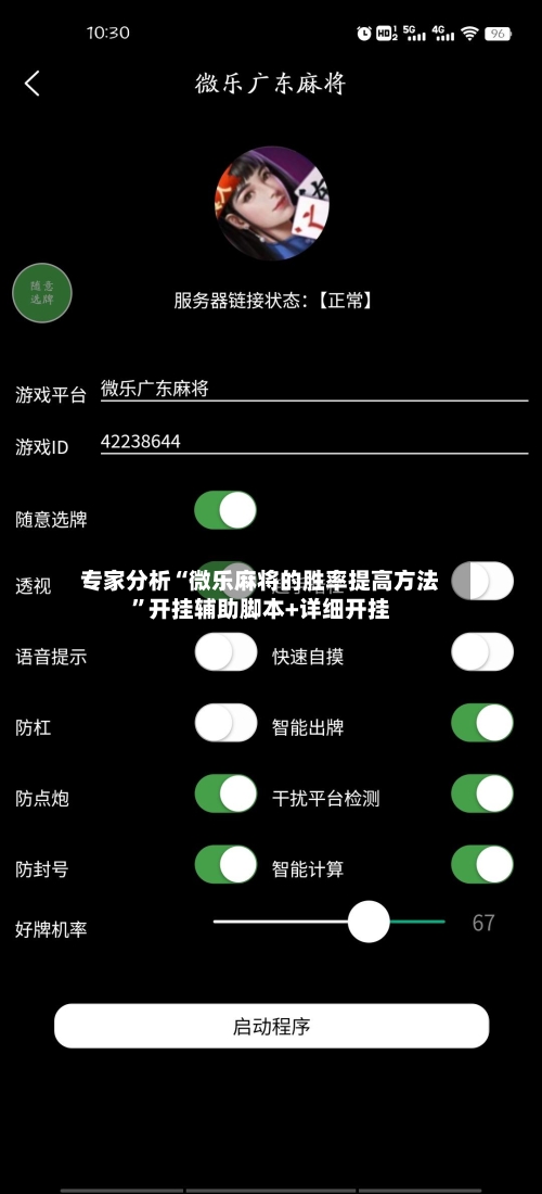 专家分析“微乐麻将的胜率提高方法”开挂辅助脚本+详细开挂-第1张图片