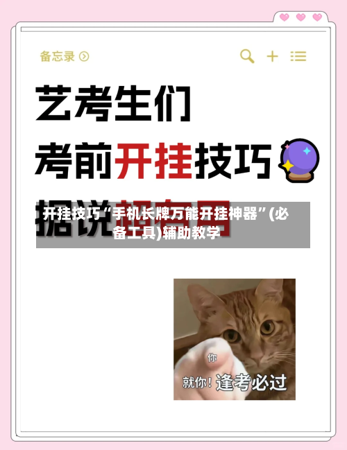 开挂技巧“手机长牌万能开挂神器”(必备工具)辅助教学-第1张图片