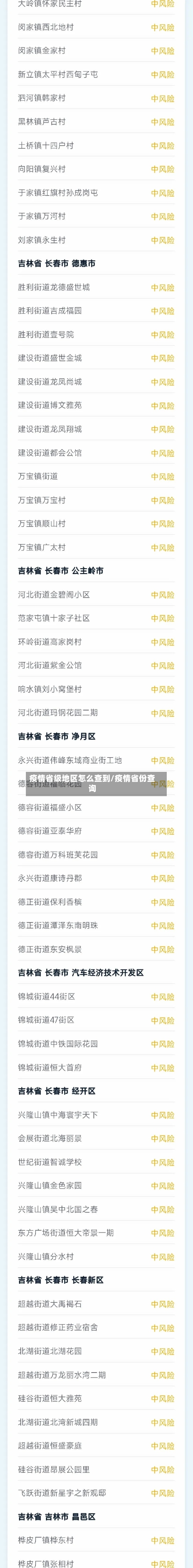 疫情省级地区怎么查到/疫情省份查询-第1张图片
