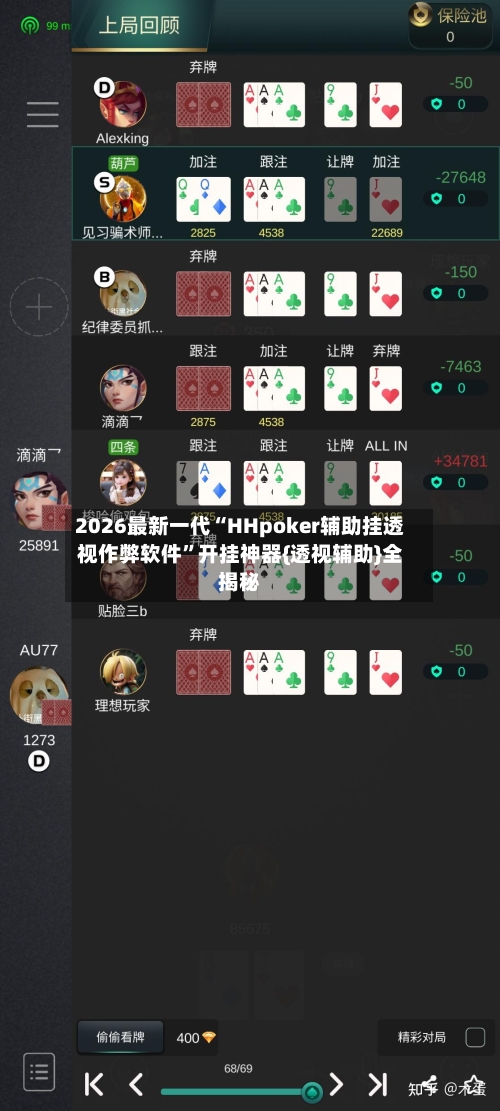 2026最新一代“HHpoker辅助挂透视作弊软件	”开挂神器{透视辅助}全揭秘-第1张图片