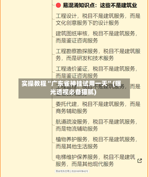 实操教程“广东雀神挂试用一天”(曝光透视必备猫腻)-第2张图片