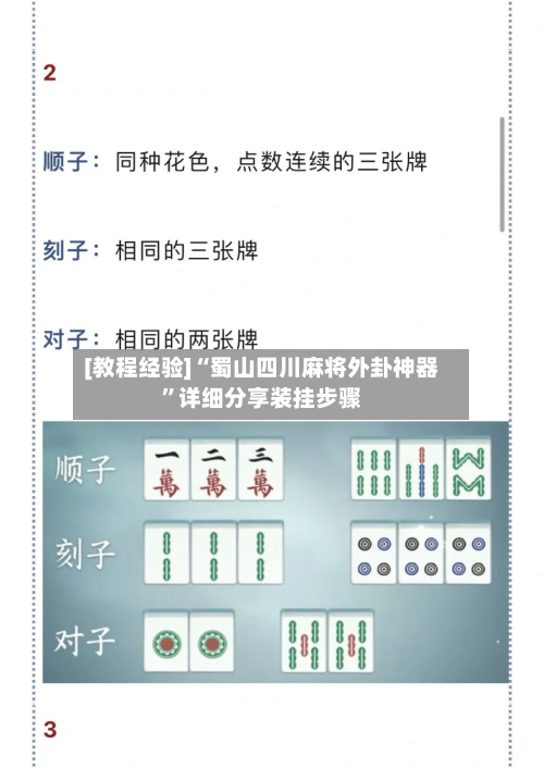 [教程经验]“蜀山四川麻将外卦神器”详细分享装挂步骤-第3张图片