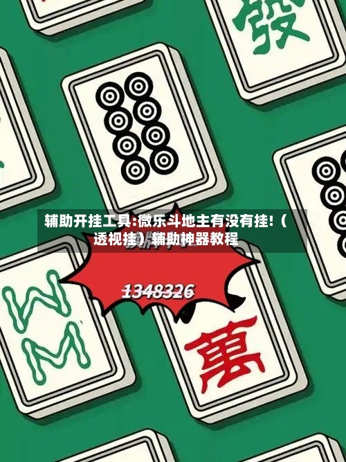 辅助开挂工具:微乐斗地主有没有挂!（透视挂）辅助神器教程-第1张图片