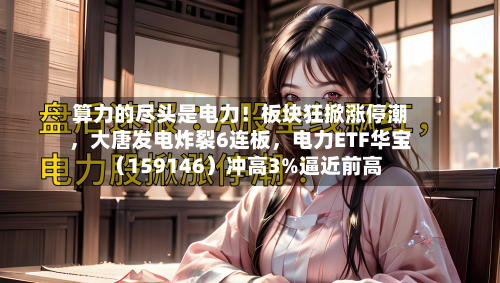 算力的尽头是电力！板块狂掀涨停潮	，大唐发电炸裂6连板，电力ETF华宝（159146）冲高3%逼近前高-第3张图片