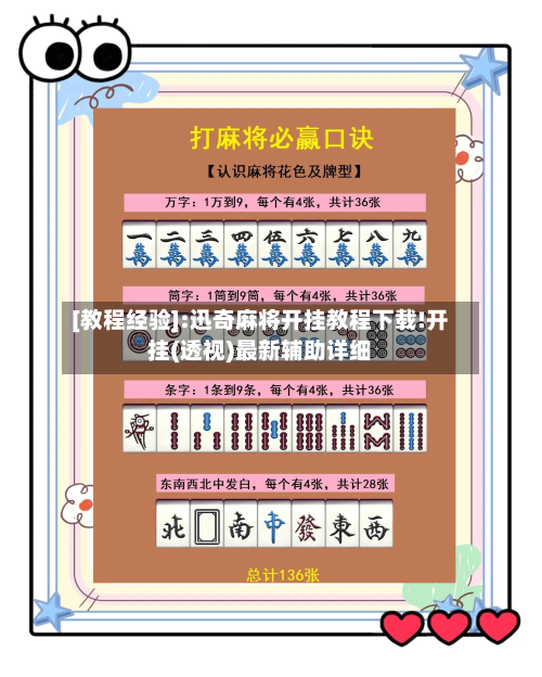 [教程经验]:迅奇麻将开挂教程下载!开挂(透视)最新辅助详细-第2张图片