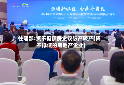 住建部:资不抵债房企该破产破产(资不抵债的房地产企业)-第2张图片