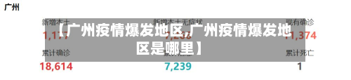 【广州疫情爆发地区,广州疫情爆发地区是哪里】-第1张图片