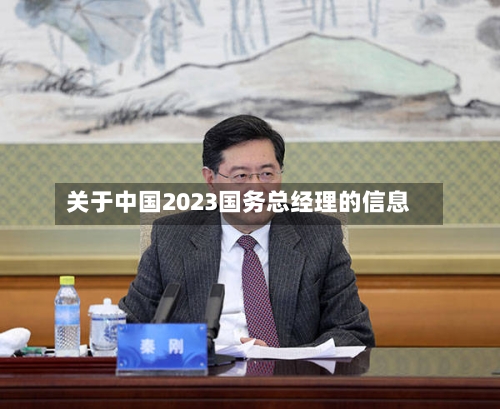 关于中国2023国务总经理的信息-第1张图片