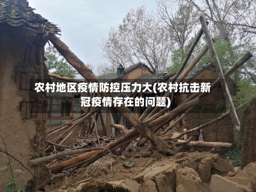 农村地区疫情防控压力大(农村抗击新冠疫情存在的问题)-第2张图片