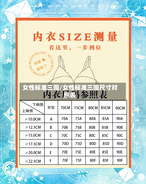 女性标准三围/女性标准三围尺寸对照表-第1张图片