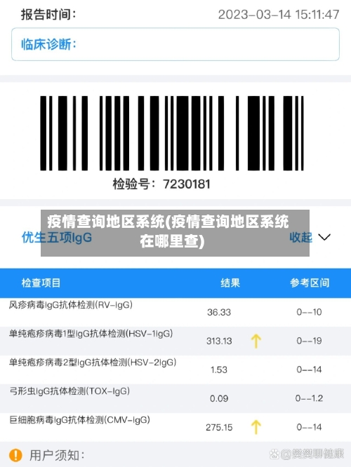 疫情查询地区系统(疫情查询地区系统在哪里查)-第3张图片