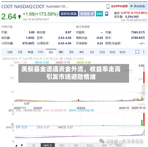 美股基金遭遇资金外流，收益率走高引发市场避险情绪-第2张图片