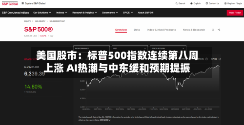 美国股市：标普500指数连续第八周上涨 AI热潮与中东缓和预期提振-第1张图片