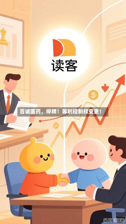 百诚医药，停牌！筹划控制权变更！-第1张图片